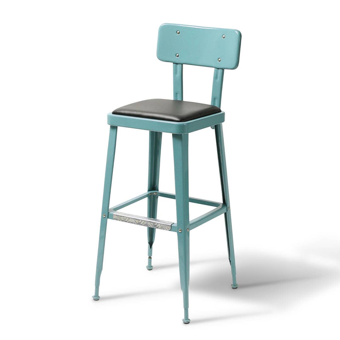 STANDARD BAR CHAIR GRAY GREEN