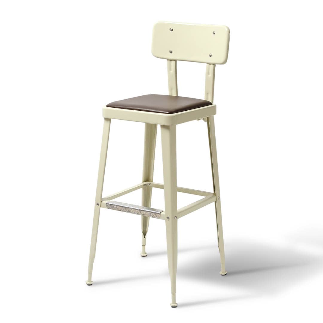 STANDARD BAR CHAIR IVORY