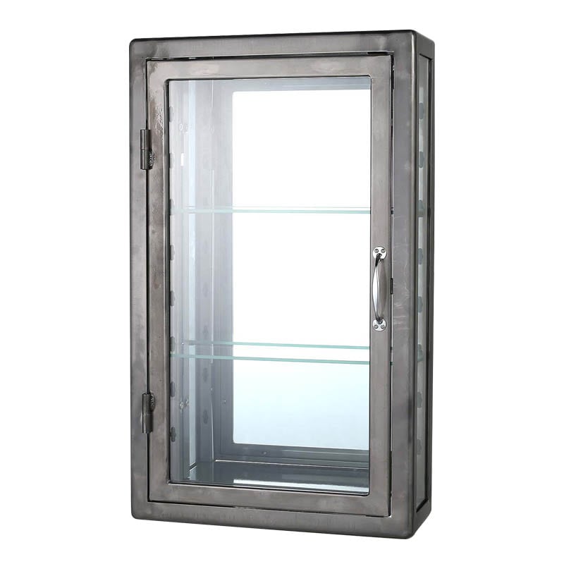 WALL MOUNT GLASS CABINET REC RW [CT]