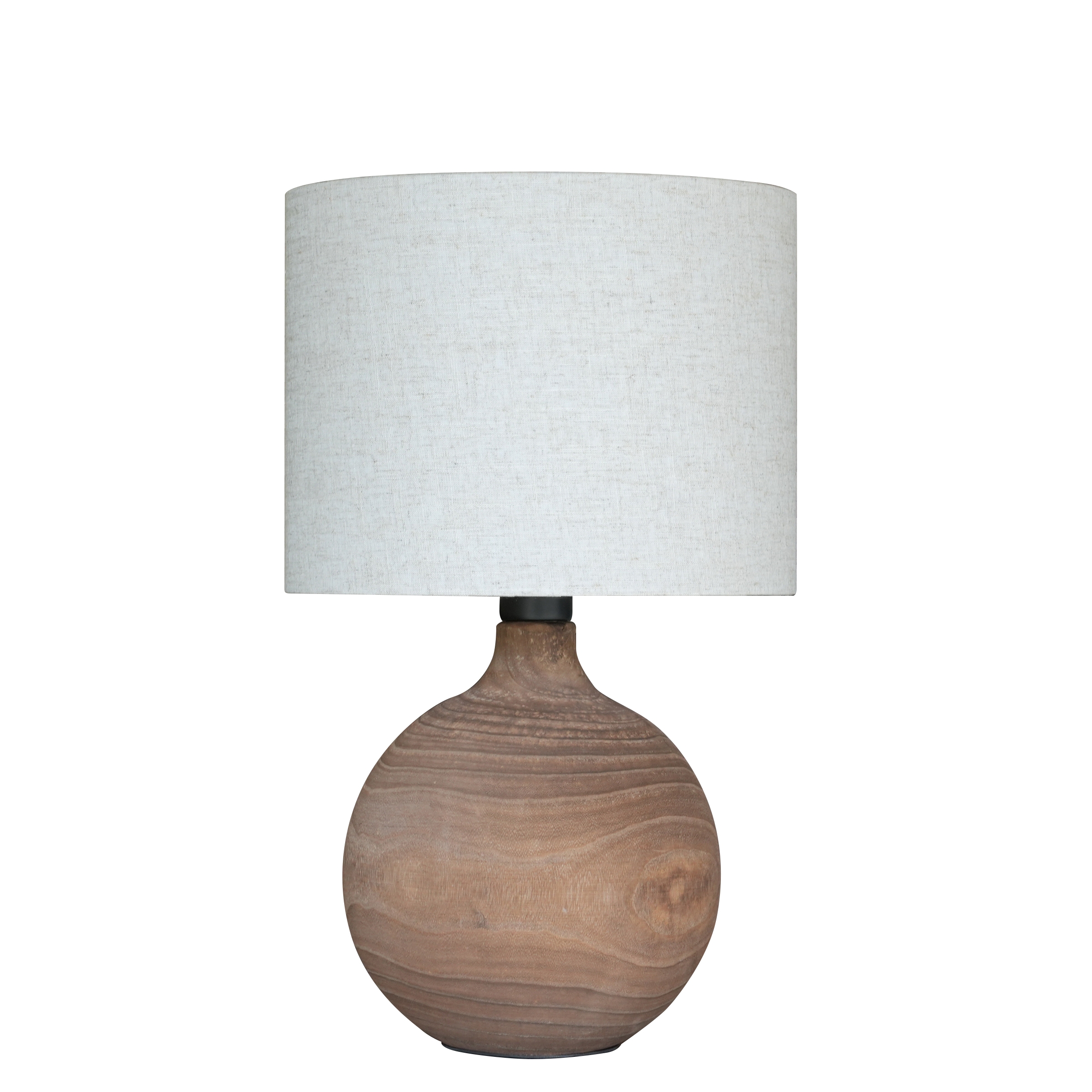 WOODEN TABLE LAMP　BALL