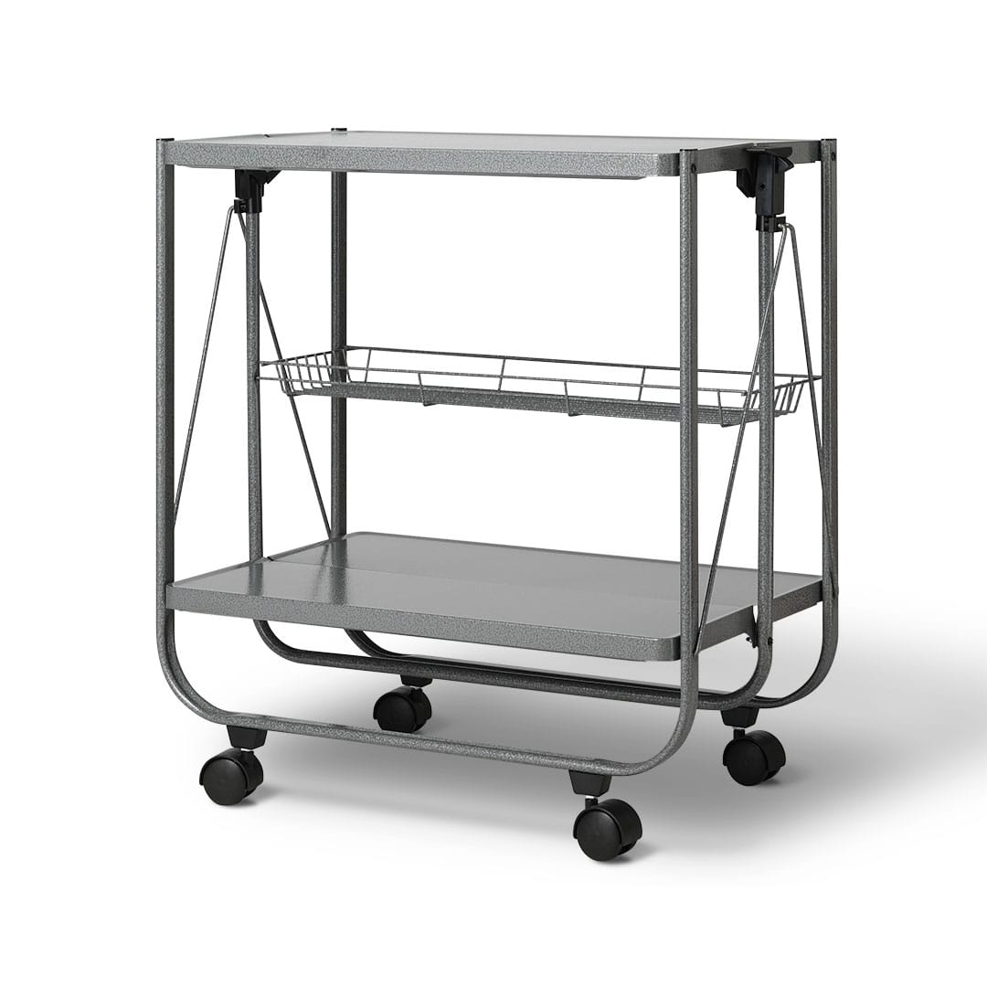 FOLDING TROLLEY FULL-COAT H.GRAY