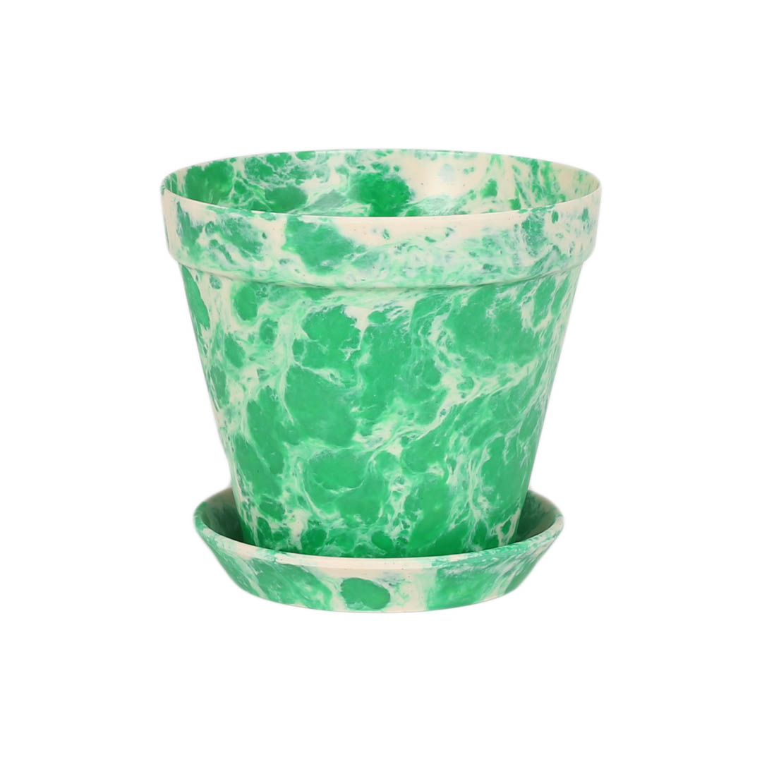 SPLASH POT L BEIGE/GREEN