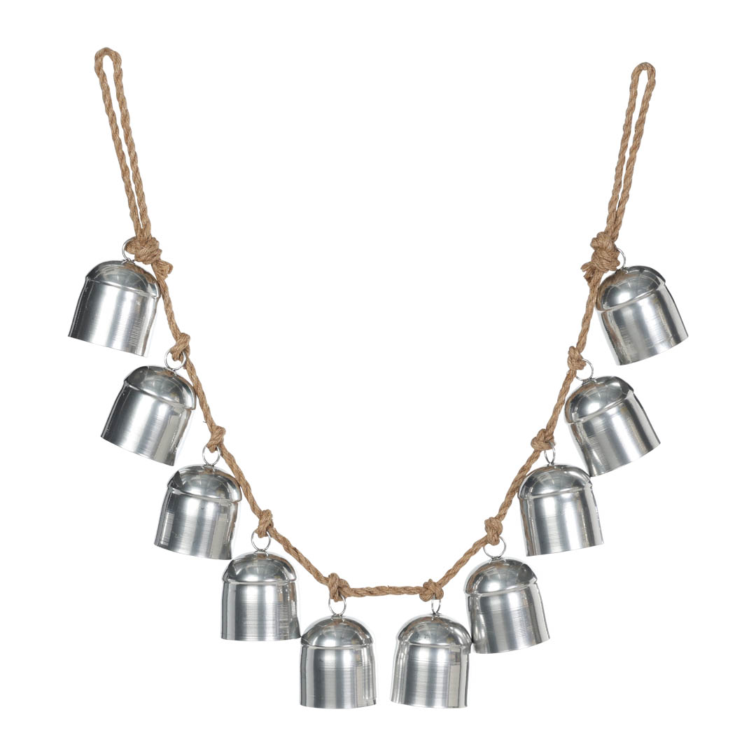 METAL BELL GARLAND 10