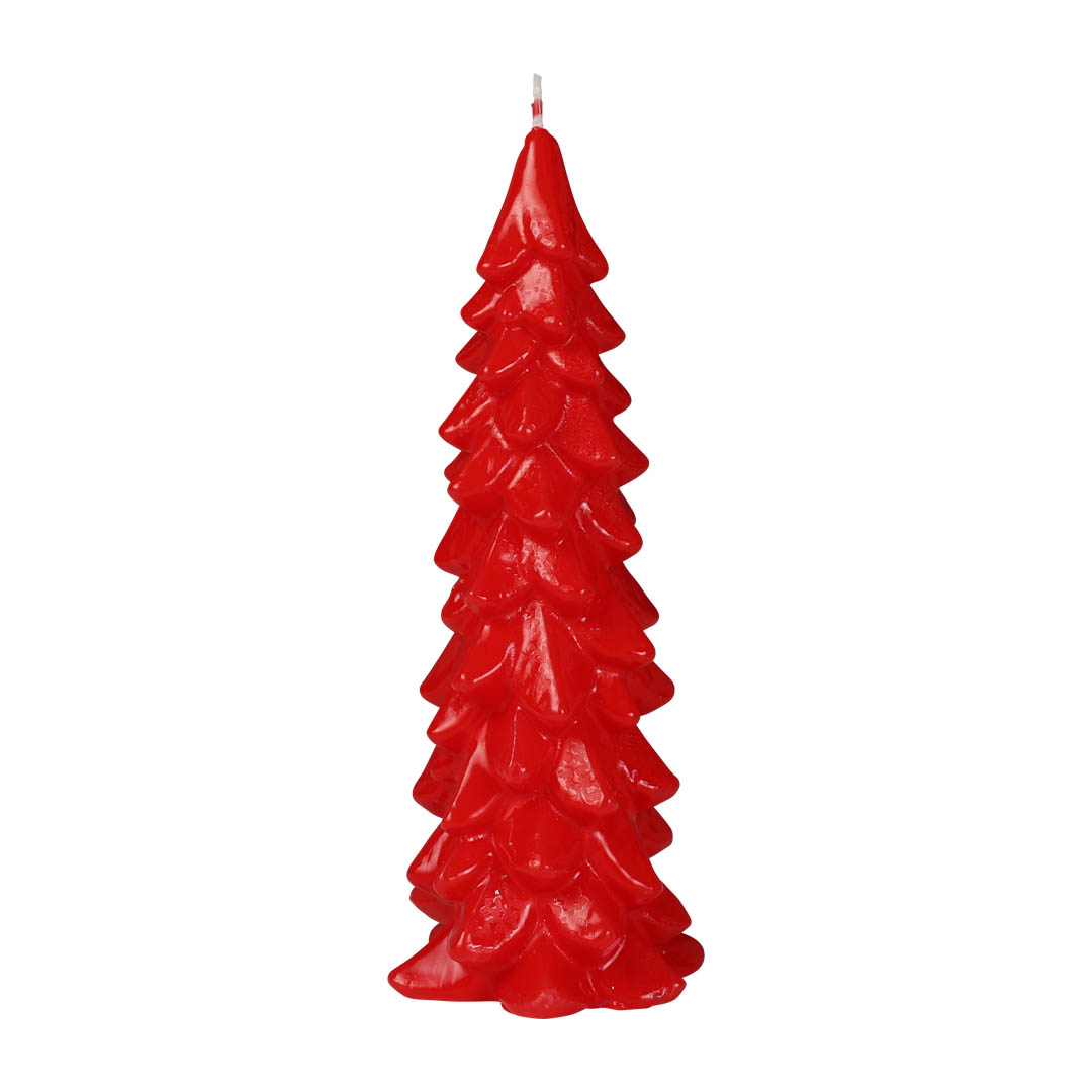 CANDLE TREE M RED
