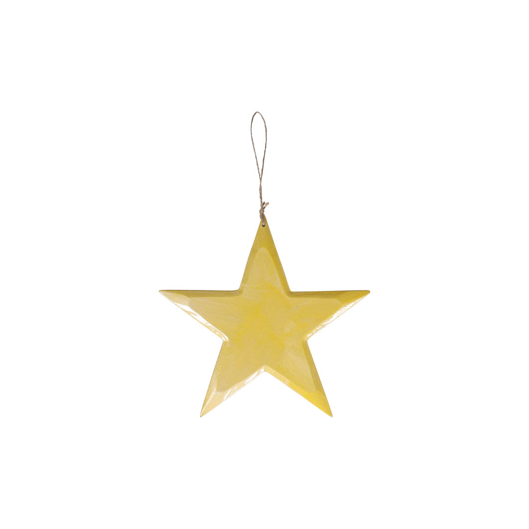 HANGING WOODEN STAR S