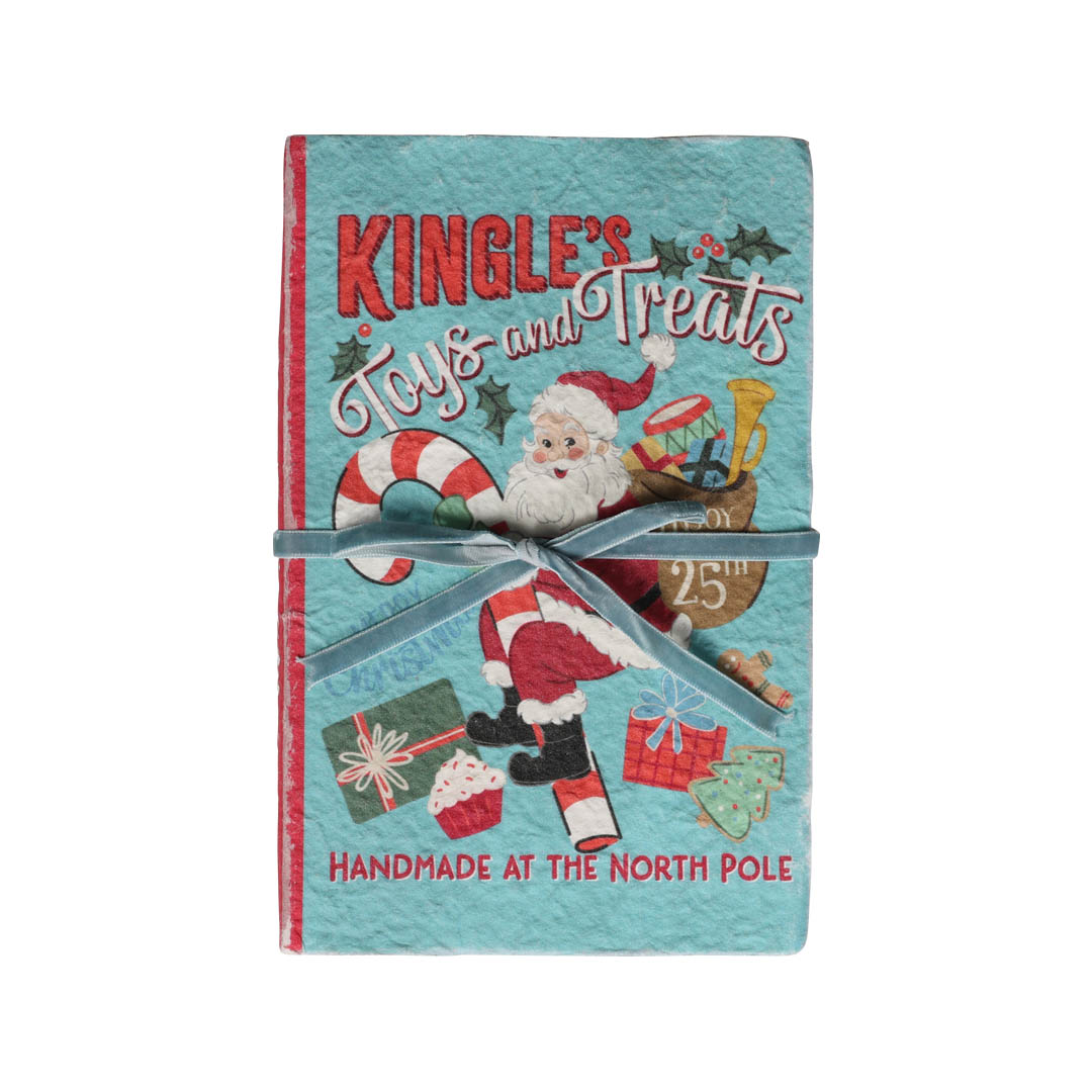 DECORATIVE NOTE TOY SHOP SANTA L