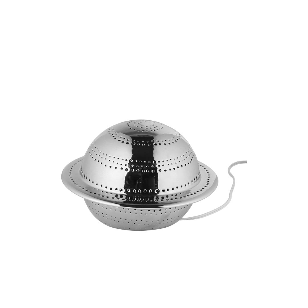 PORCELAIN SATURN LIGHT CHROME