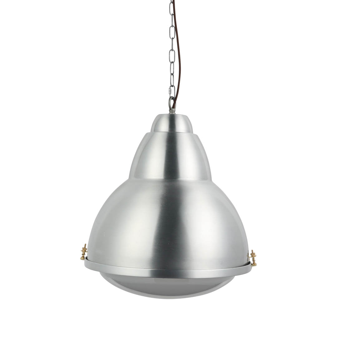 ALUMINUM WAREHOUSE LAMP L/SATIN