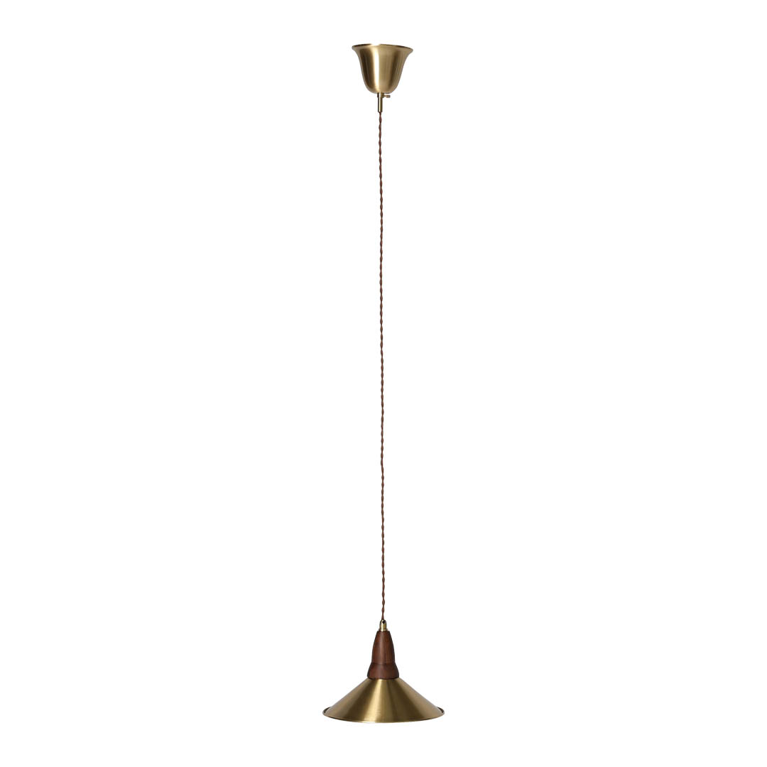 BRASS  PENDANT LAMP ''HORN''