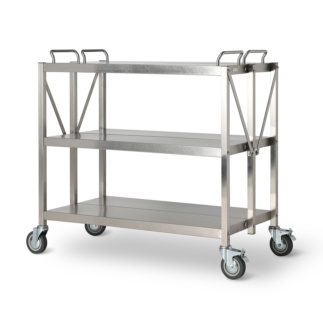 STAINLESS FOLDING TROLLEY[PX]