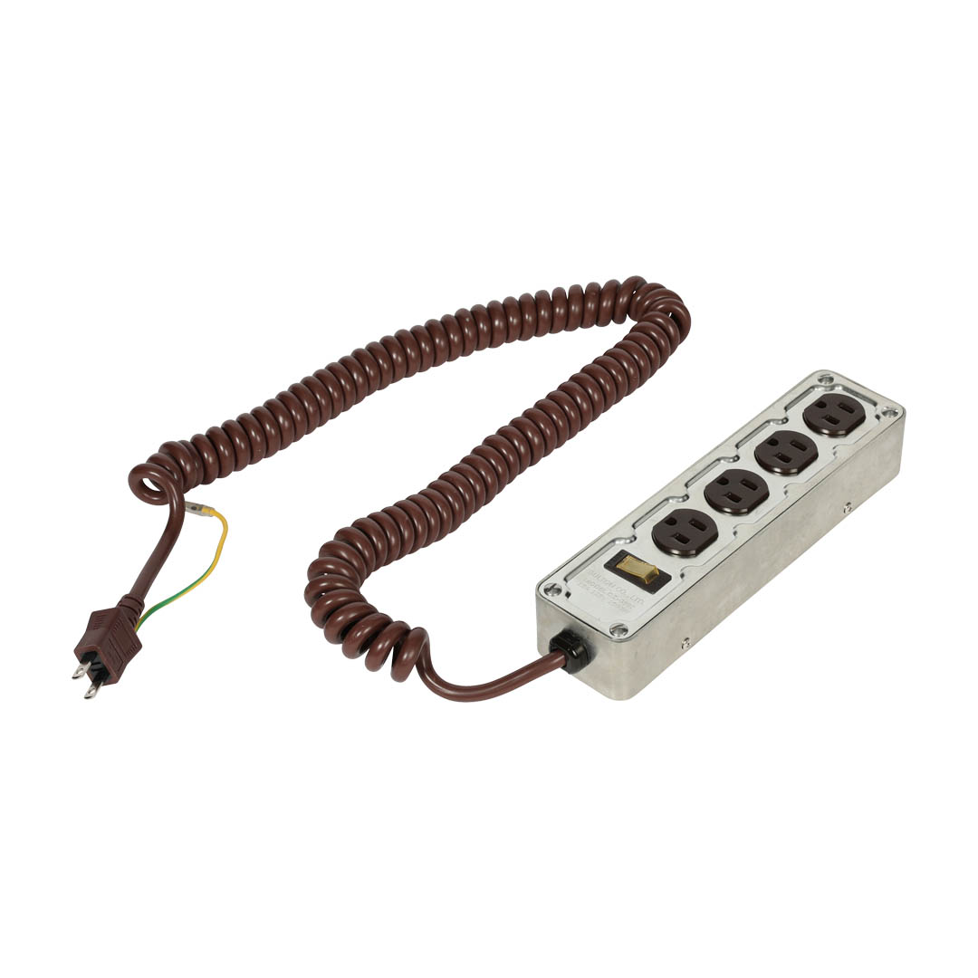 STEEL POWER TAP 4 WITH CURL CORD/GV