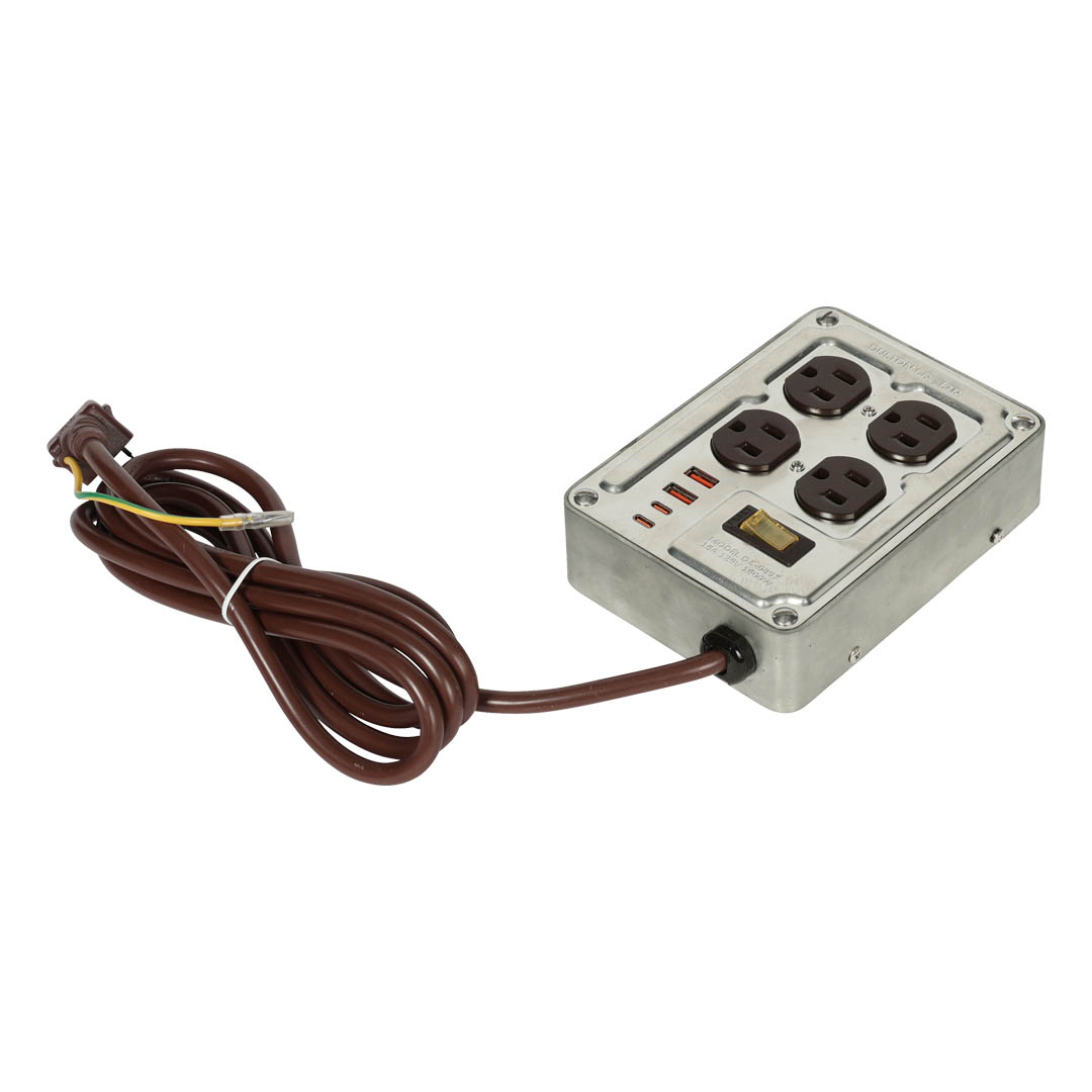 STEEL POWER TAP 4 WITH USB/GV