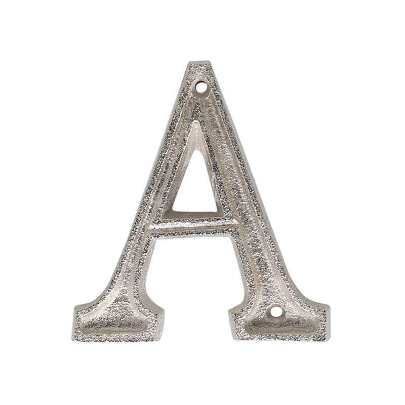 METAL LETTER 105 SILVER ''A''
