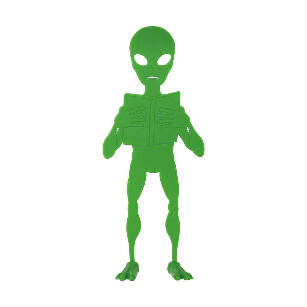 BOOKMARK ALIEN GREEN