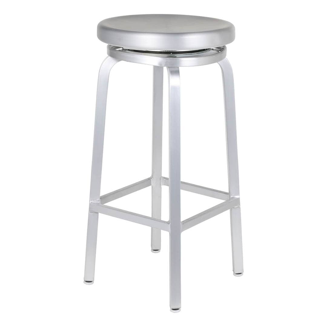 ALUMINUM ROUND STOOL L