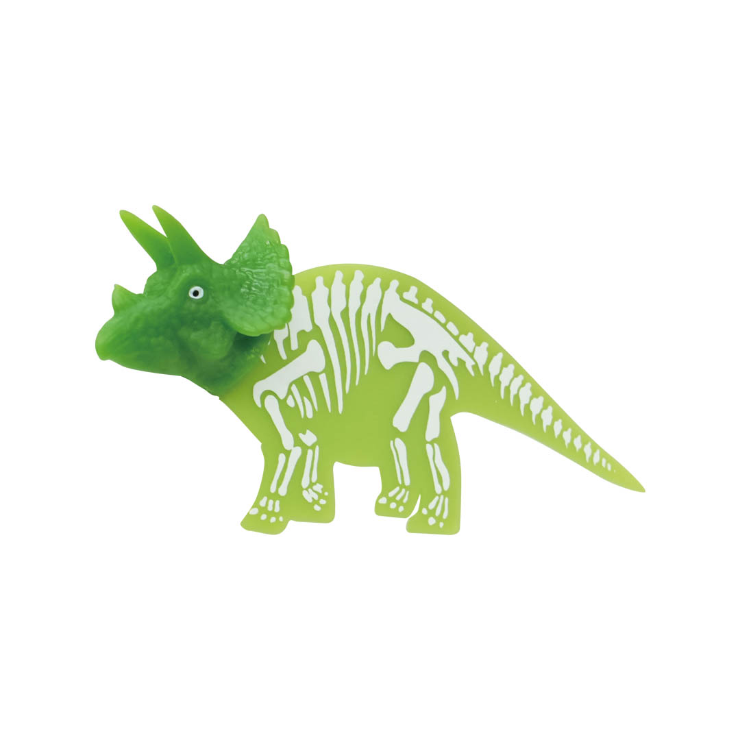 BOOKMARK TRICERATOPS GLOW