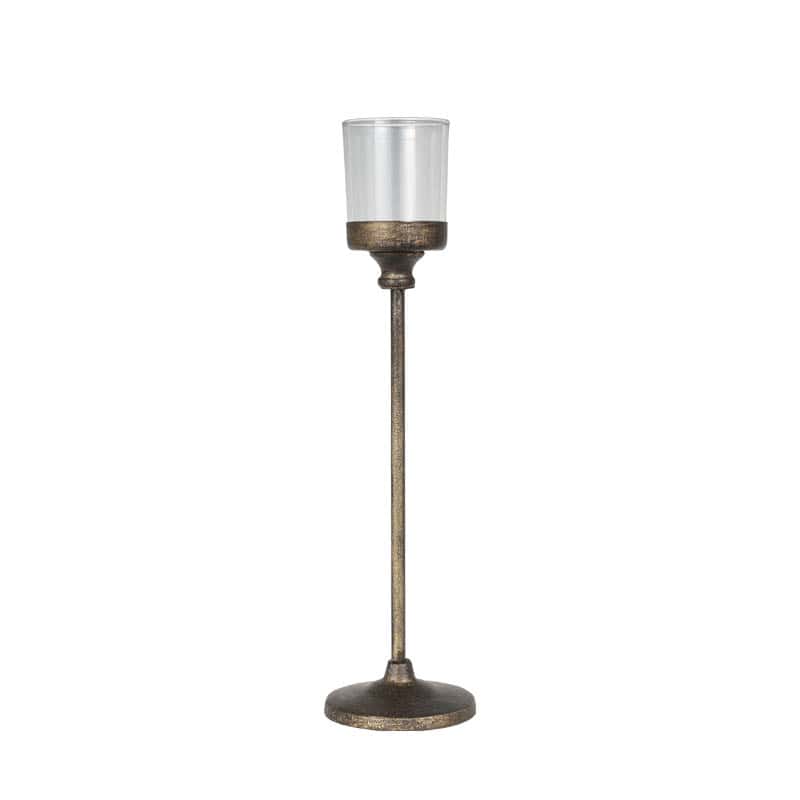 IRON CANDLE STAND L