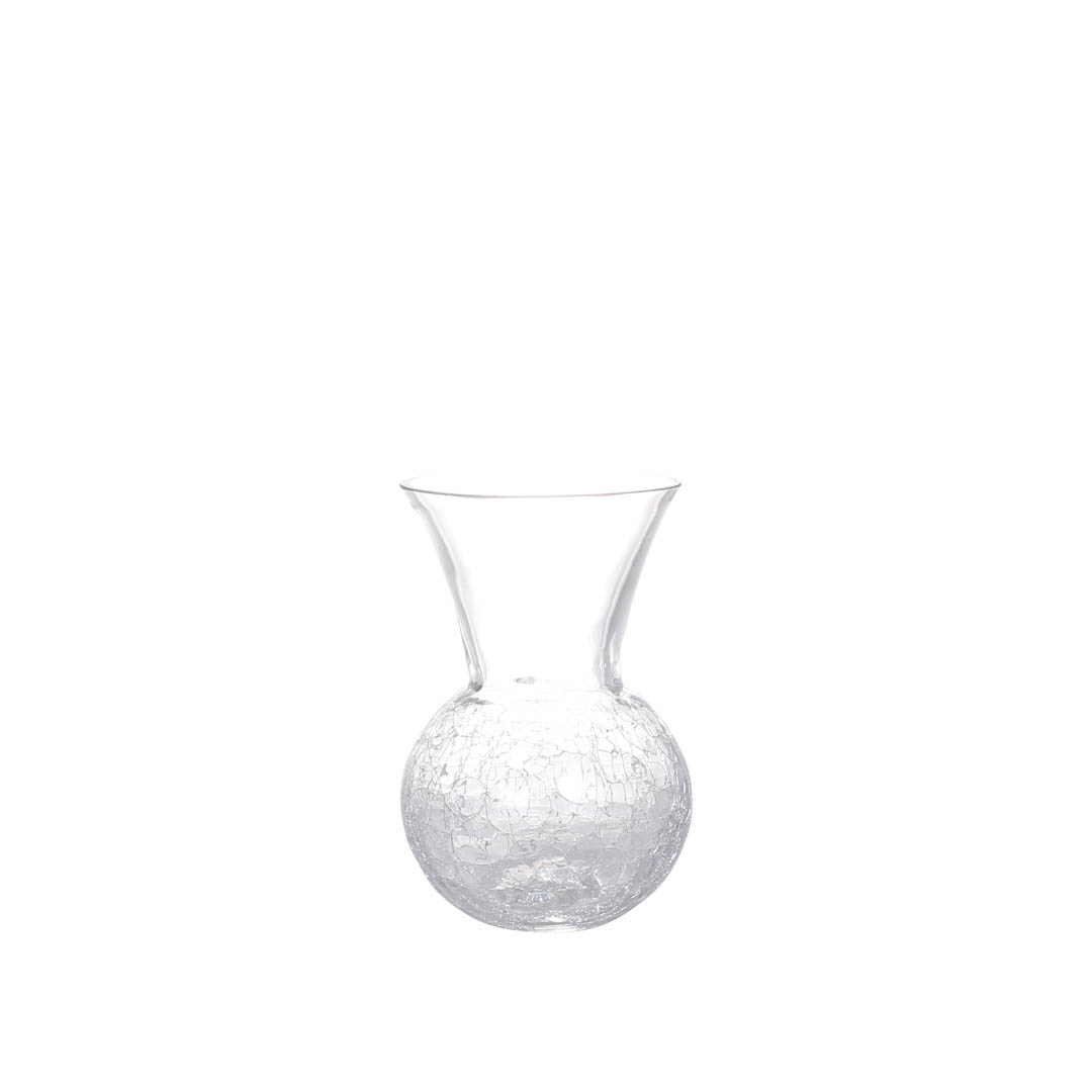 GLASS VASE GRIETA H180