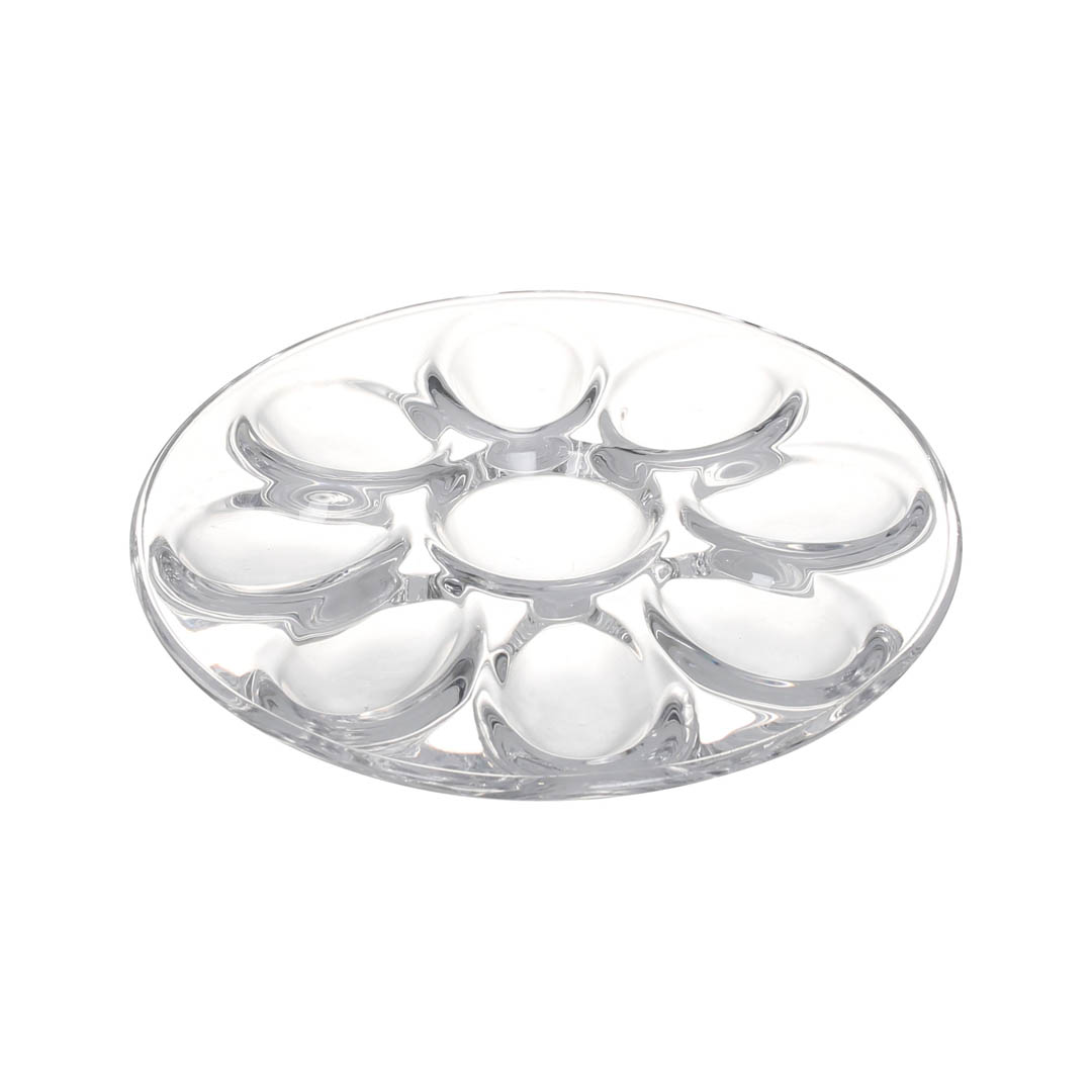 GLASS TRAY ROUND-9