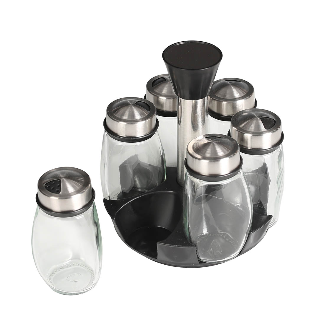 MULTI HOLE SPICE JAR SET OF 6