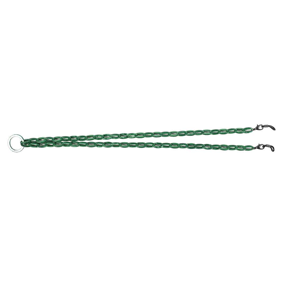 ACETATE CHAIN BACK-LOOP GREEN