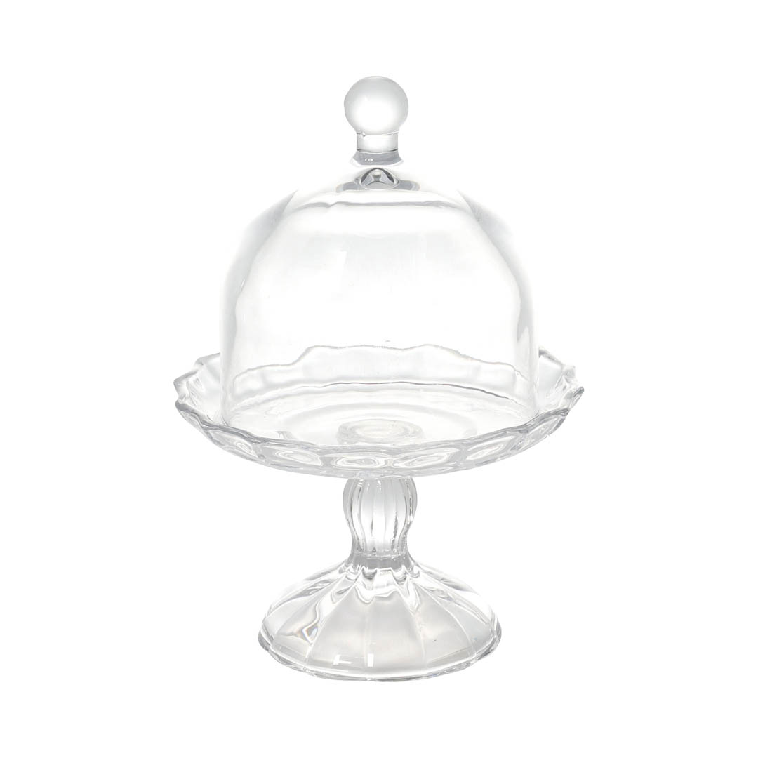 SMALL GLASS DOME L