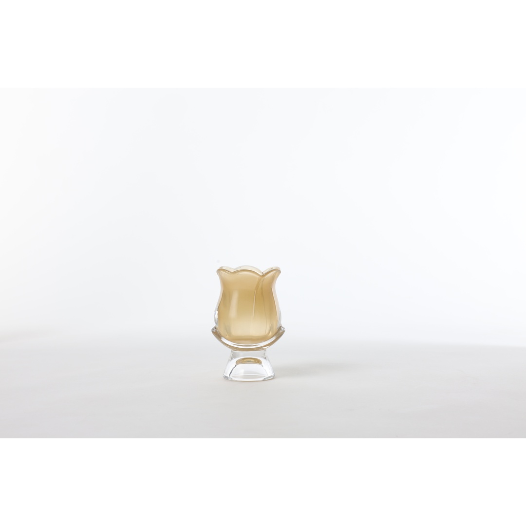 TULIP CANDLE HOLDER IVORY