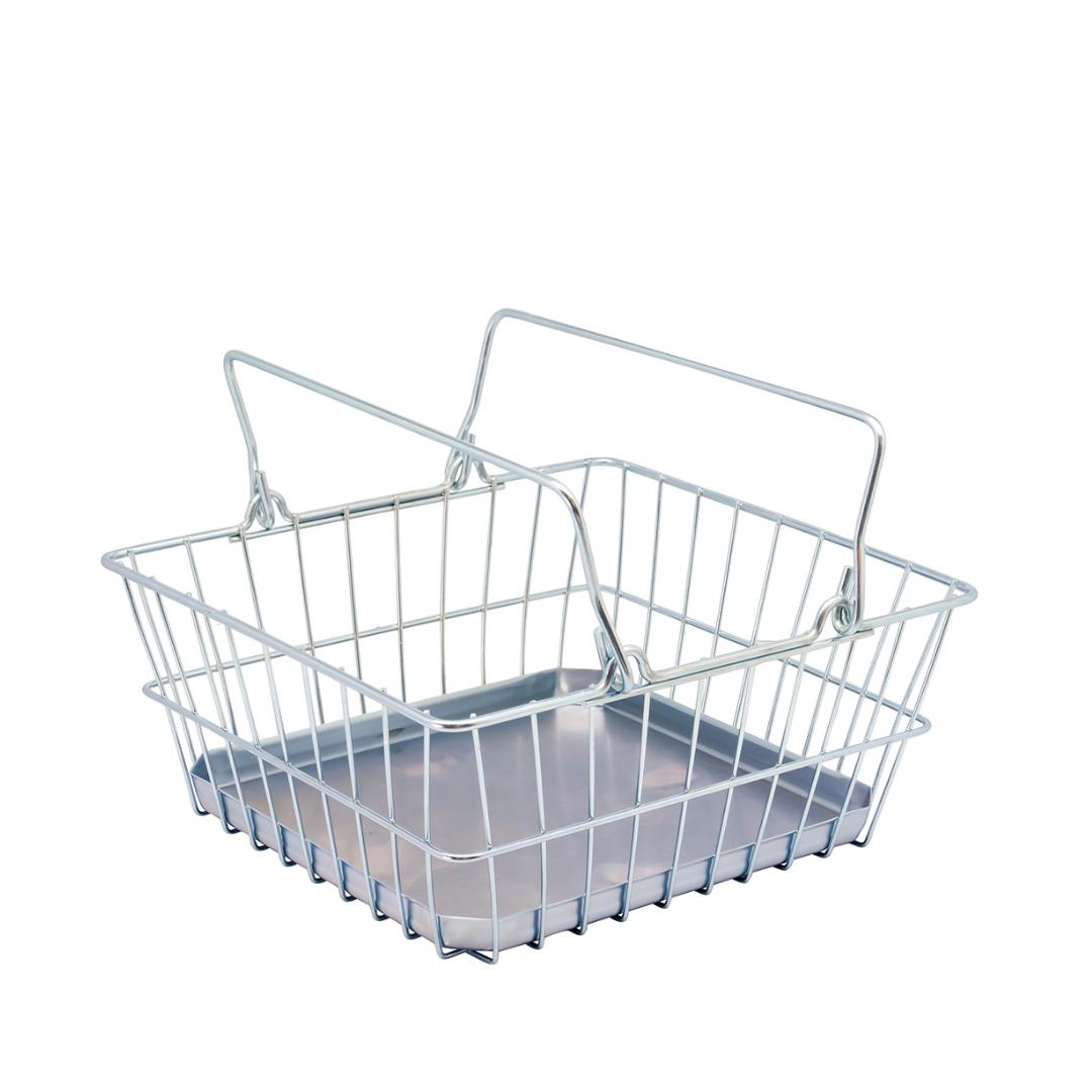 SQUARE BASKET-TRAY GALVANIZED