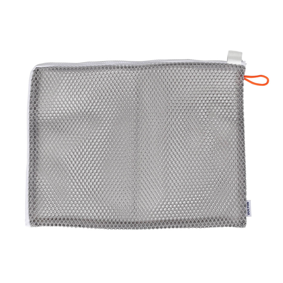 MESH POUCH L GRAY