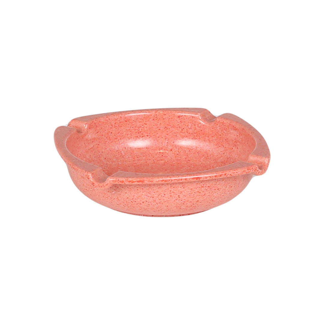 MIXED-MELAMINE  ASHTRAY PINK