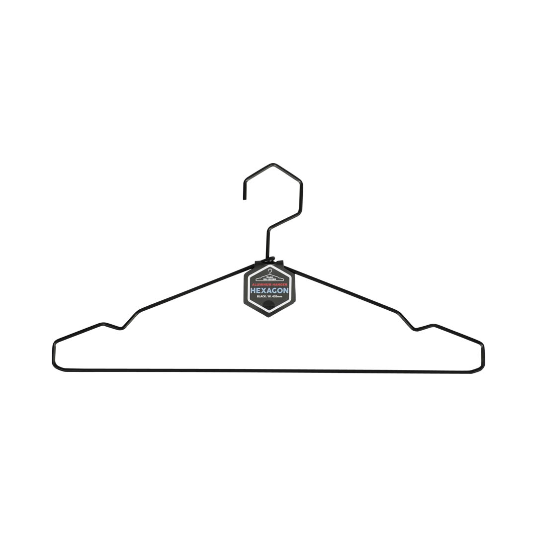 ALUMINUM HANGER HEXAGON BK