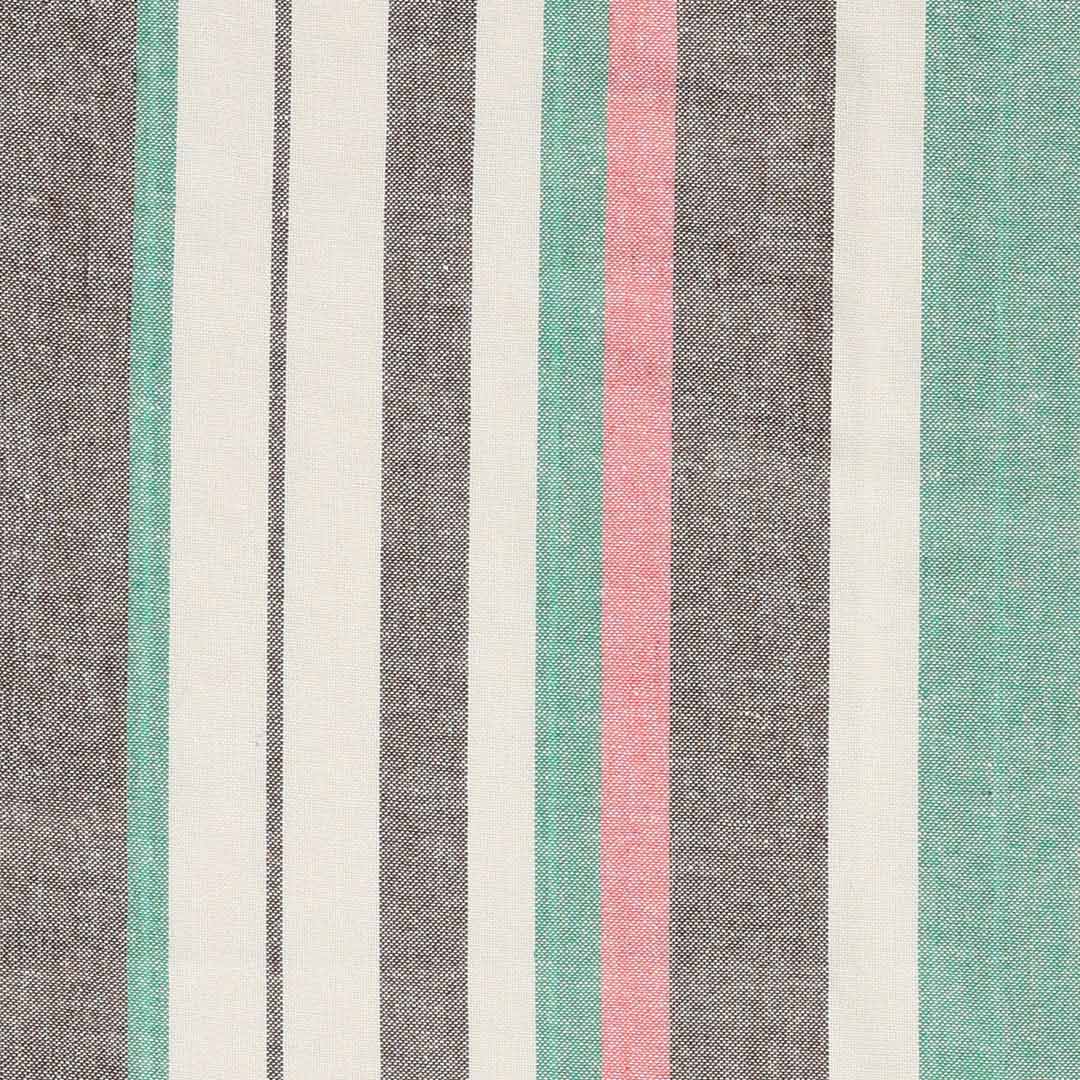 KITCHEN CLOTH STRIPY BR/GN