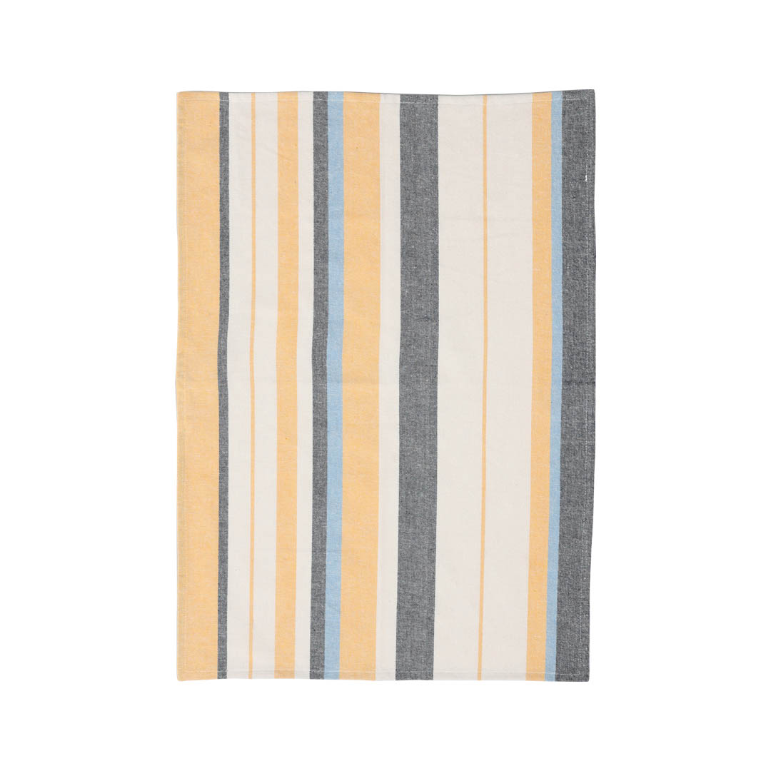 KITCHEN CLOTH STRIPY YL/BL