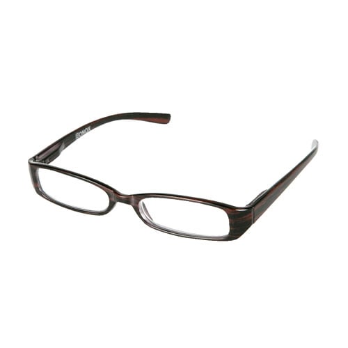 READING GLASSES  BROWN  2.5
