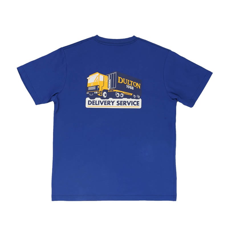 DULTON T-SHIRT DELIVERY SERVICE BLUE