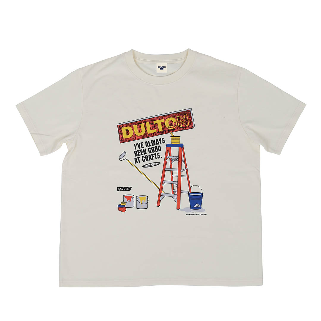 DULTON T-SHIRT DIY S OFF WHITE  [PX]