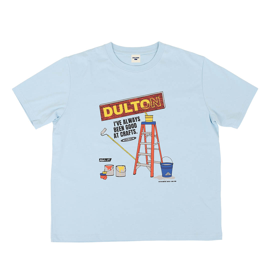 DULTON T-SHIRT DIY XL LIGHT BLUE[PX]