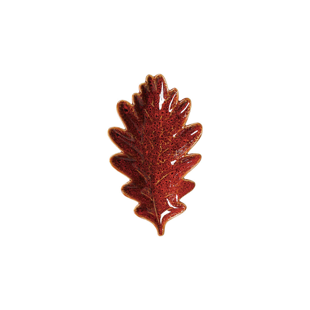 OAK LEAF DECOR PLATE
