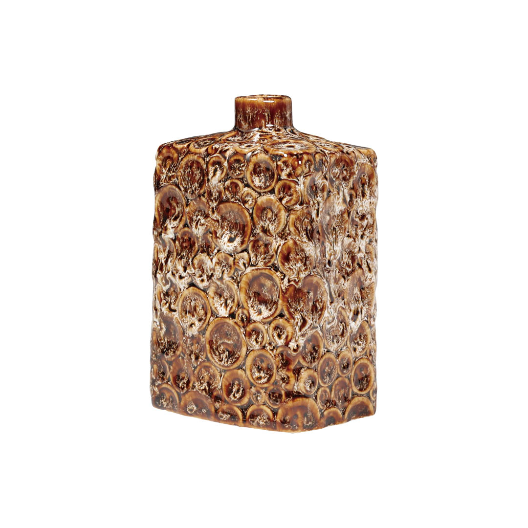 LOTUS POD SQUARE VASE