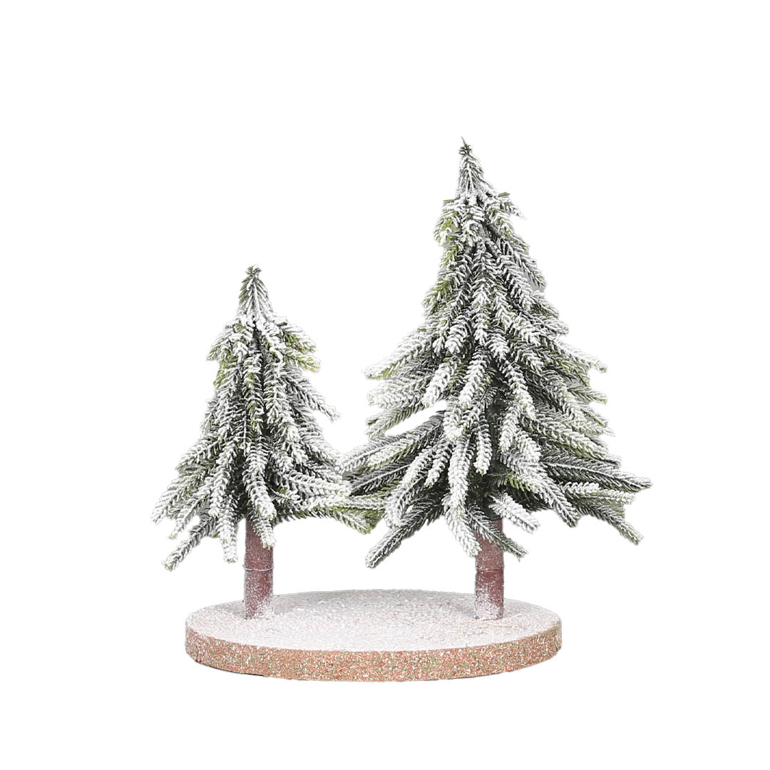 EVERGREEN SNOW FOREST ROUND M