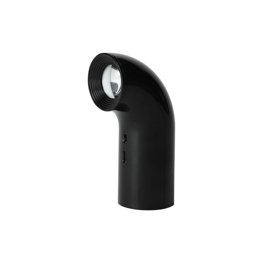 BENT TUBE LAMP BLACK