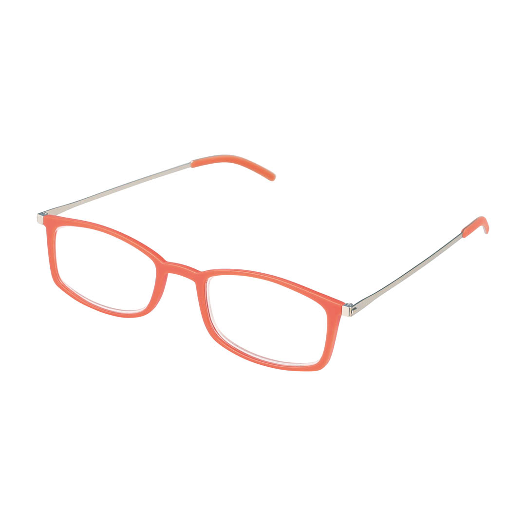 READING GLASSES THIN ORANGE/SV 1.5