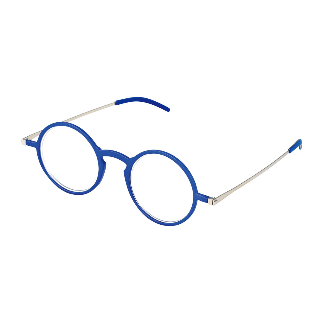 READING GLASSES THIN BLUE/SV 2.0