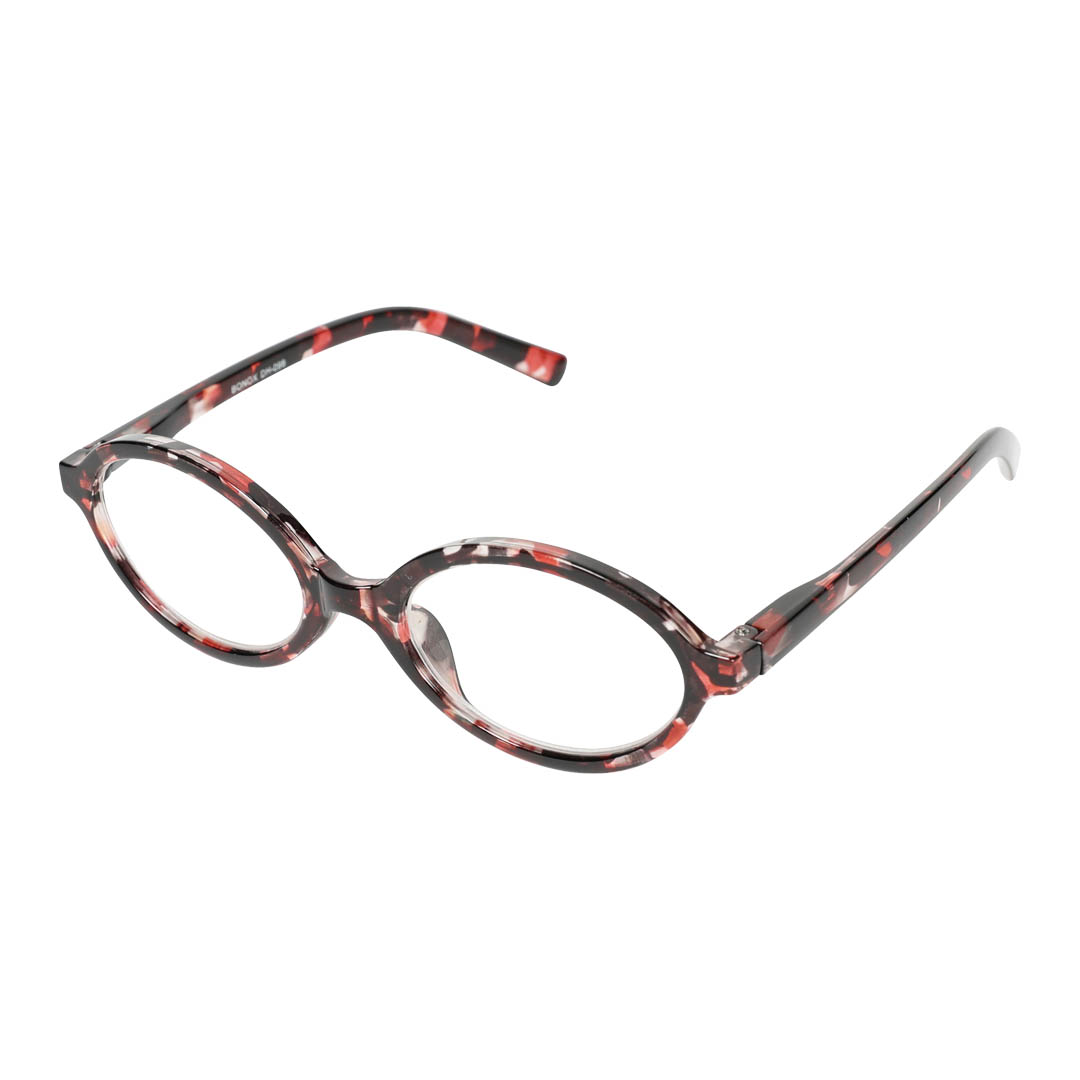 READING GLASSES BLACK RED 1.0