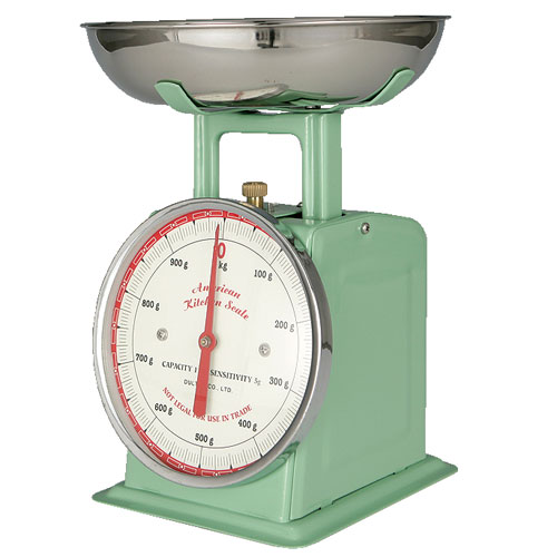 AMERICAN KITCHEN SCALE GREEN