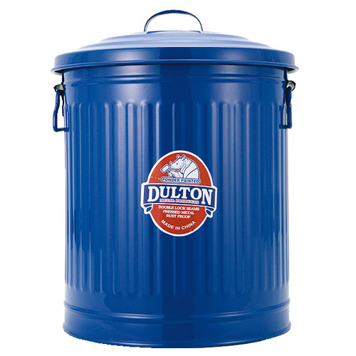 GARBAGE CAN BLUE L