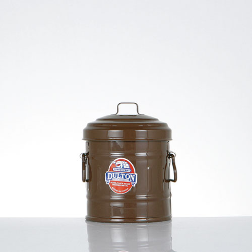 MICRO GARBAGE CAN BROWN