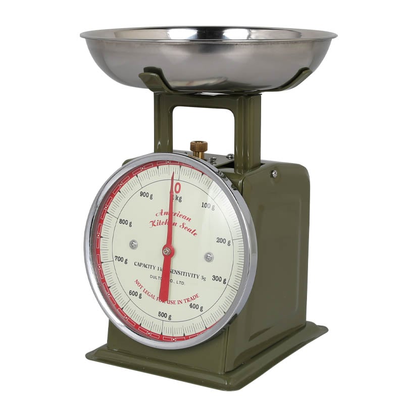 AMERICAN KITCHEN SCALE OLIVE DRAB