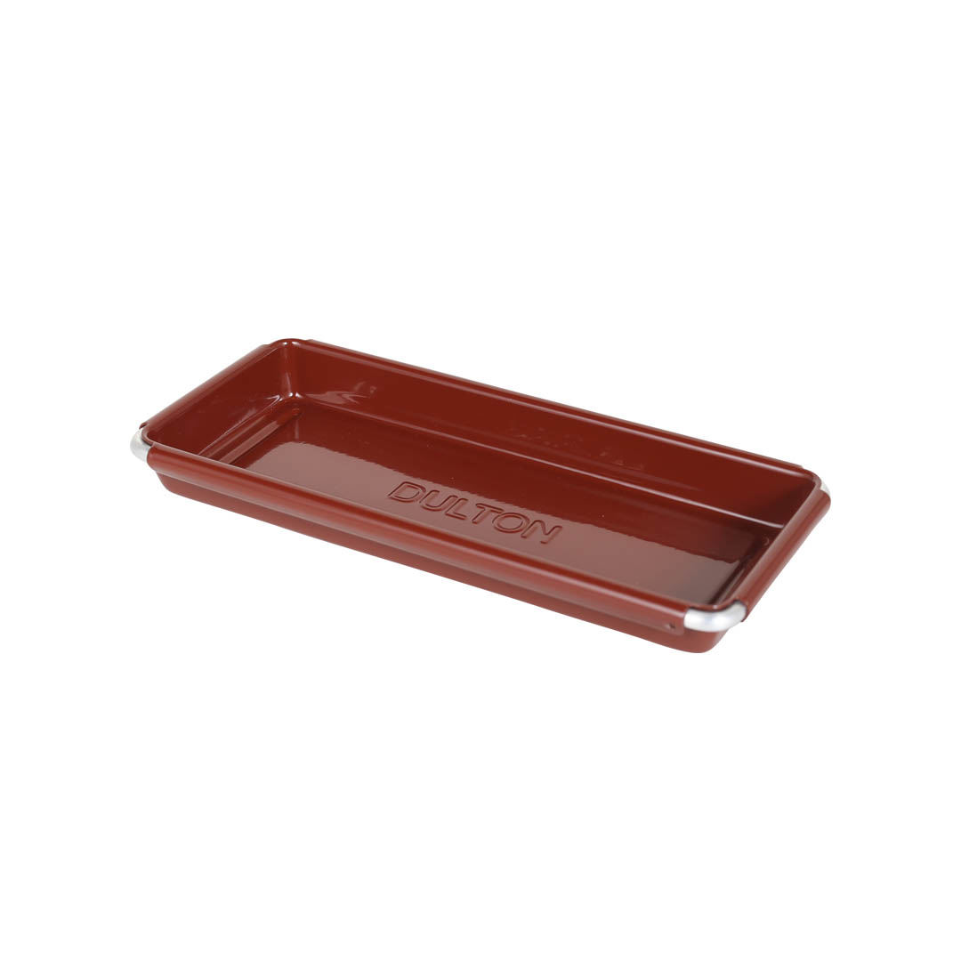 DESKTOP TRAY BRICK BROWN