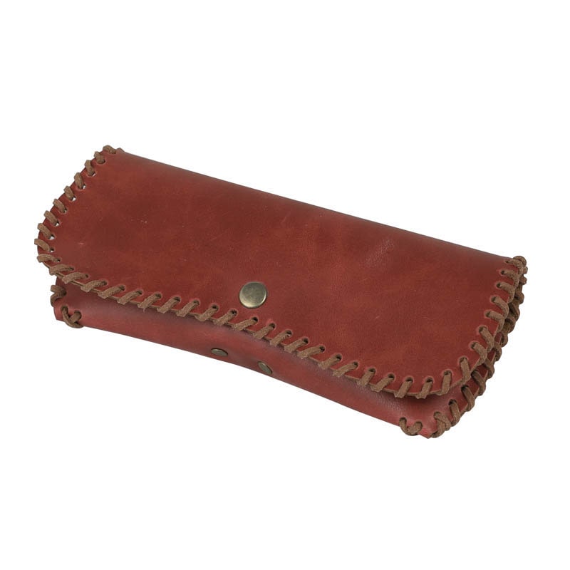 GLASSES CASE ''MUSTANG'' RED